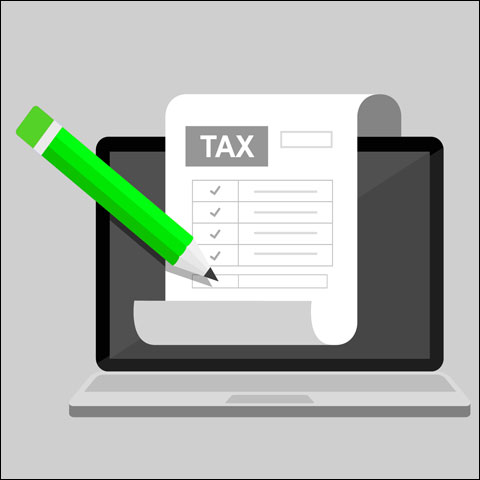 Illustration of tax checklist